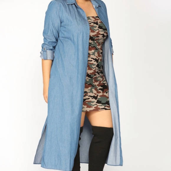 Fashion nova duster - Picture 2 of 3